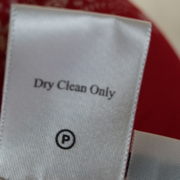 COLDWATER CREEK ▪ Maxi wrap skirt, scarlet, EUC - Picture 7 of 8